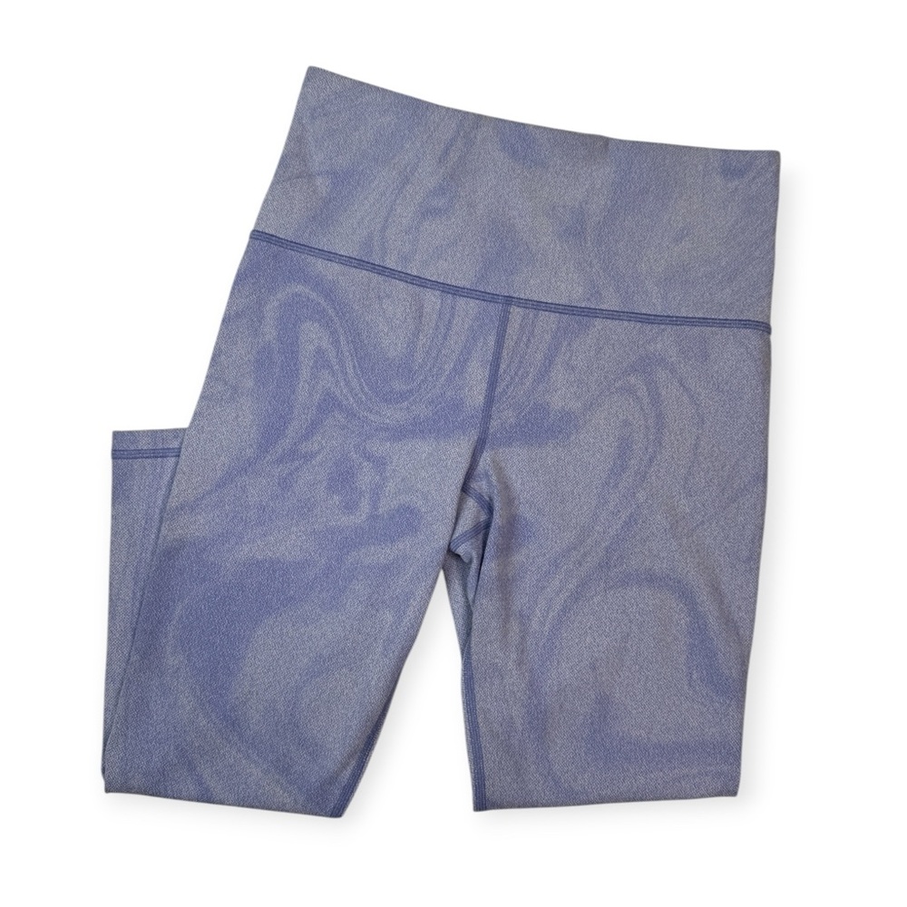 Athleta Elation Printed Capri Tight in Milky Way